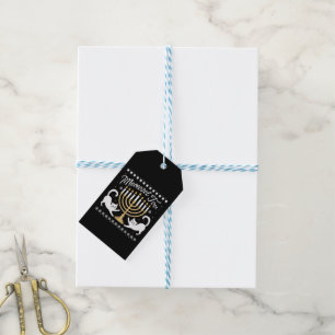 Meowzel Tov Lustiger Chanukka Hanukkah Hässlicher Geschenkanhänger