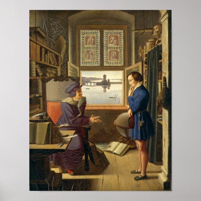 Mephisto and the Student, 1828 Poster (Vorne)