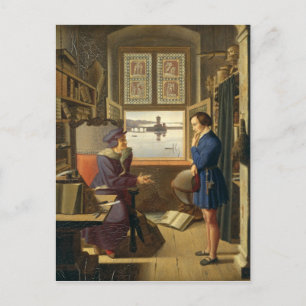 Mephisto and the Student, 1828 Postkarte