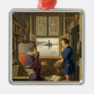 Mephisto und der Student, 1828 Ornament Aus Metall