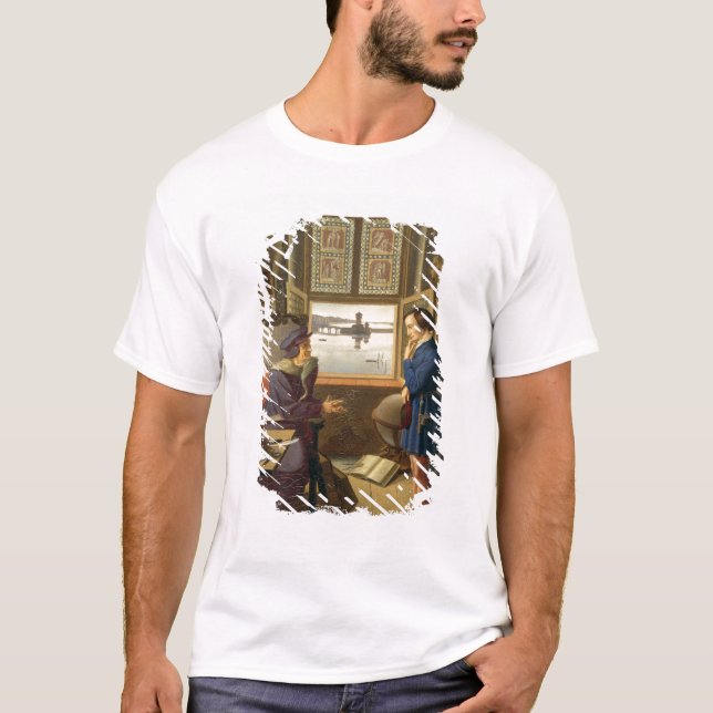 Mephisto und der Student, 1828 T-Shirt (Vorderseite)