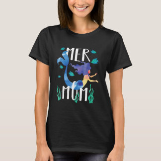 Mer Mama Shirt Mermaid Mama T Shirt Mütter Tagesge
