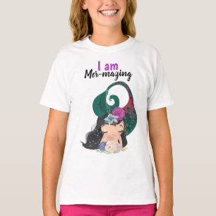 Mer-mazing Girls' Hanes TAGLESS® T - Shirt