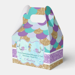 Meraid Birthday Party Personalisiert Gefallen Box Geschenkschachtel
