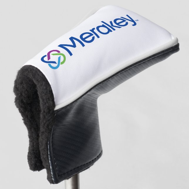 Merakey Logo Golf Club Putter Abdeckung Headcover (3/4 Vorderseite)