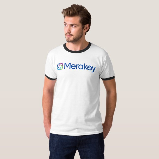 Merakey Logo-Wecker-T - Shirt (Vorne ganz)