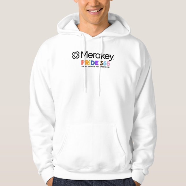 Merakey PRIDE Basic Hooded Sweatshirt (Vorderseite)