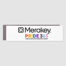 Merakey PRIDE Car Magnet