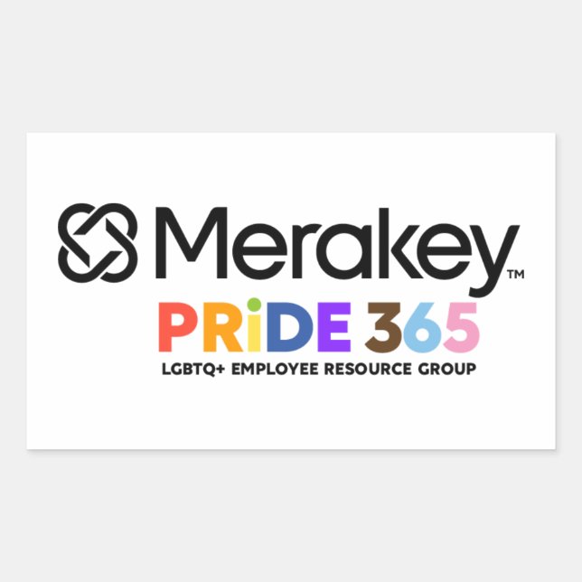 Merakey PRIDE Stickers (Vorderseite)
