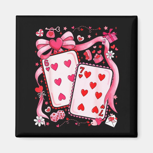 Meranian Dog Red Truck Christmas Tree Santa Ugly X Magnet (Vorne)