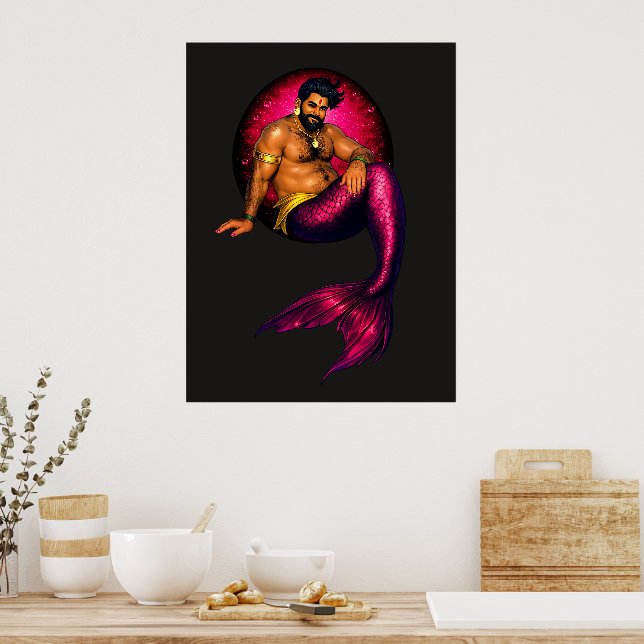 Merbear Lagune - Arjun Samudra Poster (Küche)