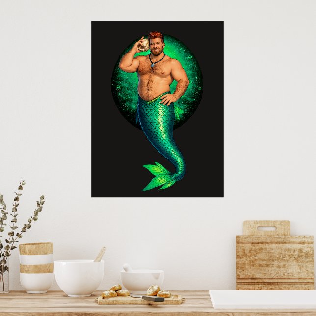 Merbear Lagune - Tadhg Ó Farraige Poster (Küche)