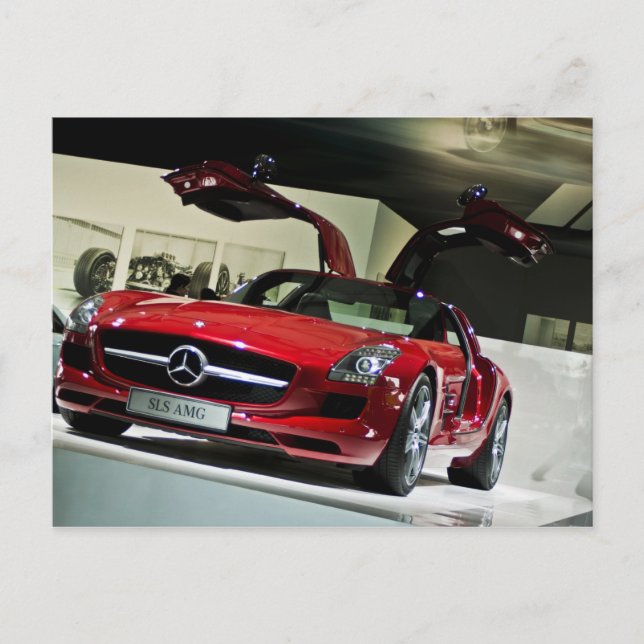 Merc SLR Postkarte (Vorderseite)