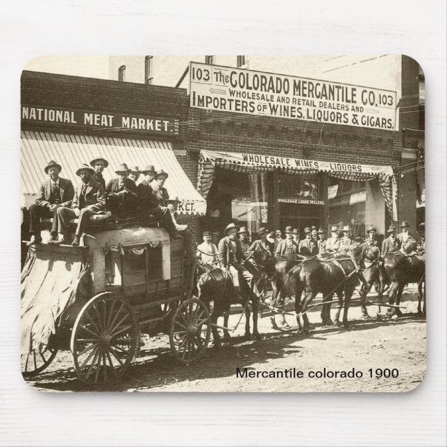 Mercantile colorado Mousepad (Vorne)