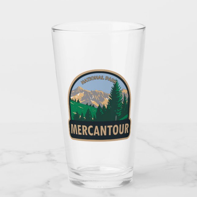 Mercantour National Park Frankreich Glas (Vorderseite)