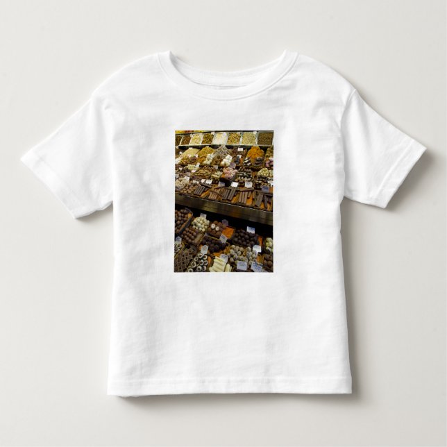 Mercat de Sant Josep, verschiedene Schokoladenbonb Kleinkind T-shirt (Vorderseite)