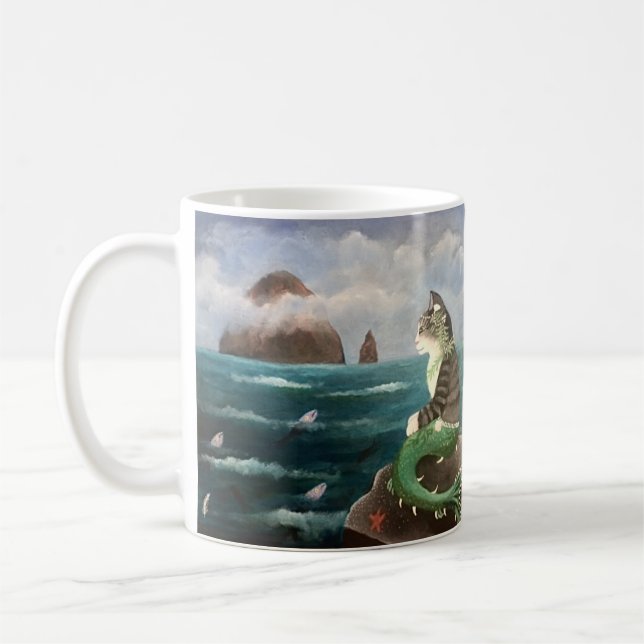 Mercat und Freunde Kaffeetasse (Links)