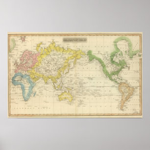 Mercator-Diagramm 2 Poster