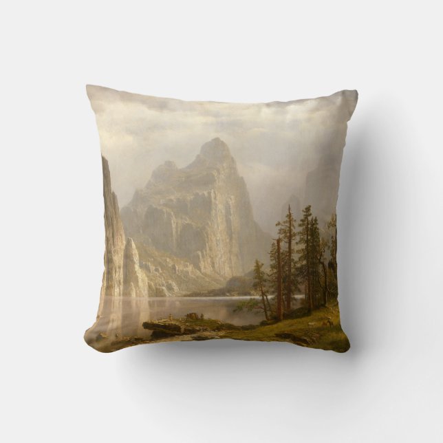 Merced Fluss, Yosemite-Tal Kissen (Vorderseite)