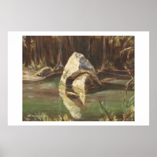 Merced Mirror Print Poster (Vorne)