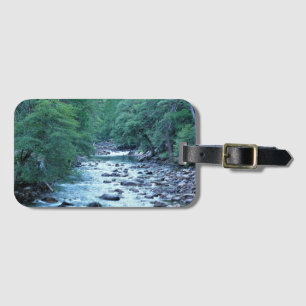 Merced River by Happy Isles, Yosemite, CA Gepäckanhänger