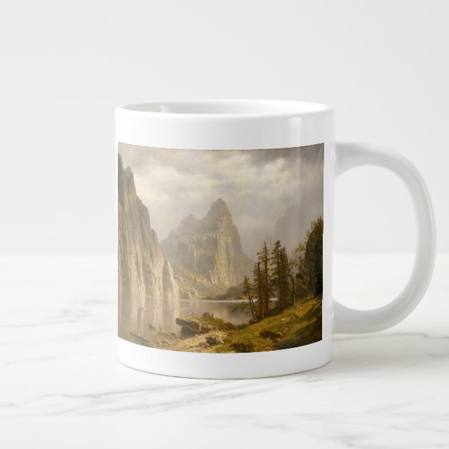 Merced River, Yosemite Valley Jumbo-Tasse (Rechts)