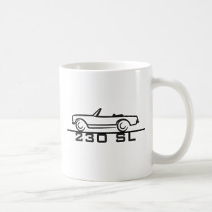 Mercedes 230 SL Typ 113 Kaffeetasse