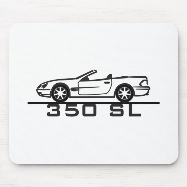 Mercedes 350 SL Typ 230 Mousepad (Vorne)