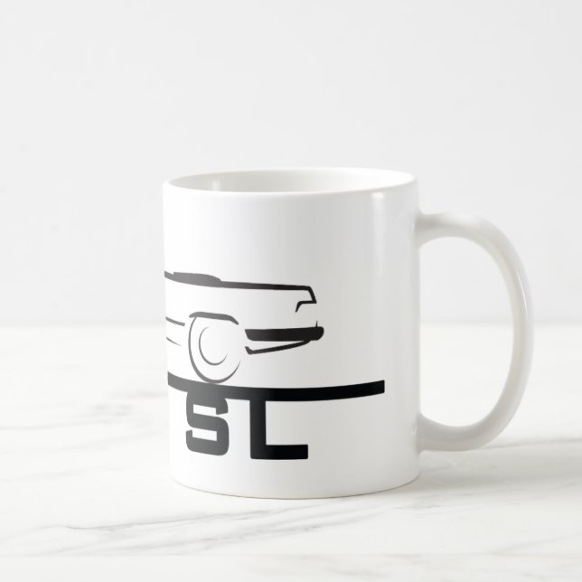 Mercedes 450 SL Typ 107 Kaffeetasse (Rechts)
