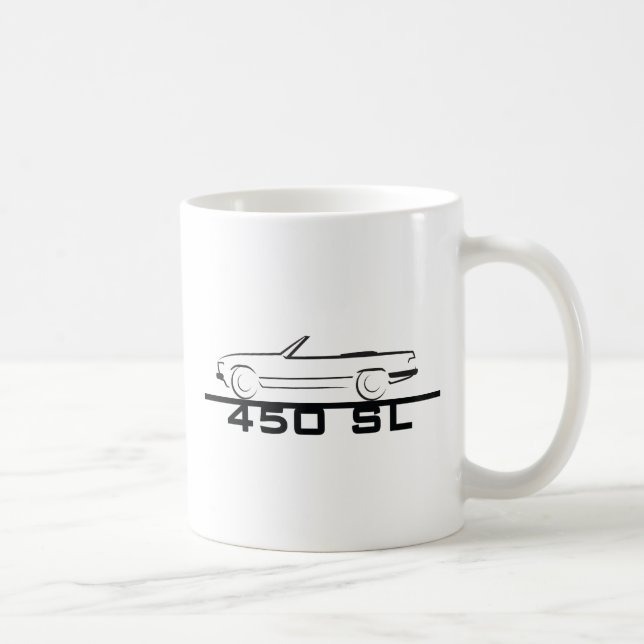 Mercedes 450 SL Typ 107 Kaffeetasse (Rechts)