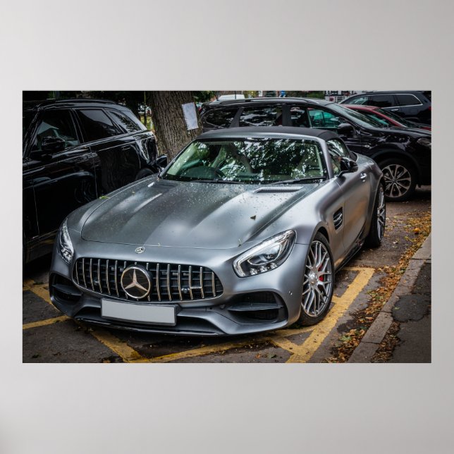 Mercedes AMG SL Roadster Poster (Vorne)
