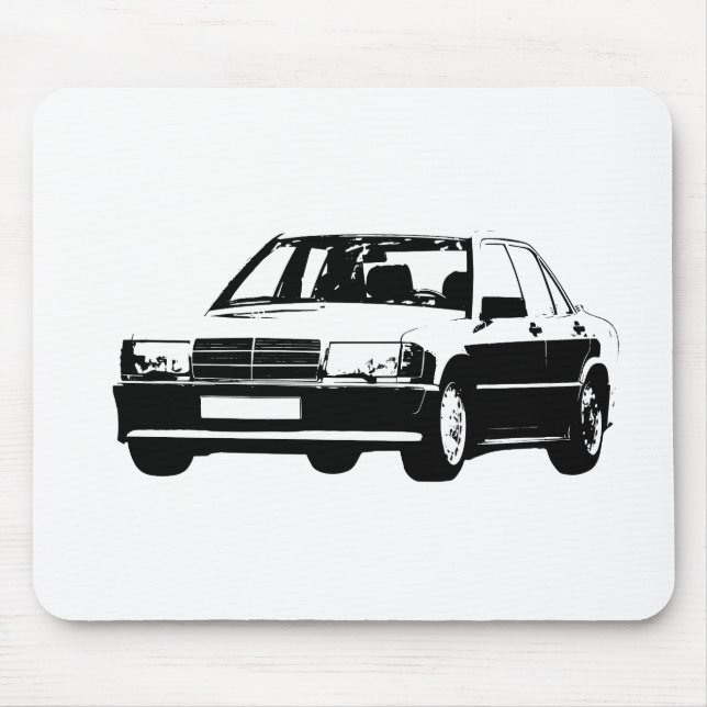 Mercedes-Benz-190E Mousepad (Vorne)