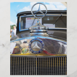 Mercedes-Benz 260D. Weltweit erstes Dieselauto. Flyer