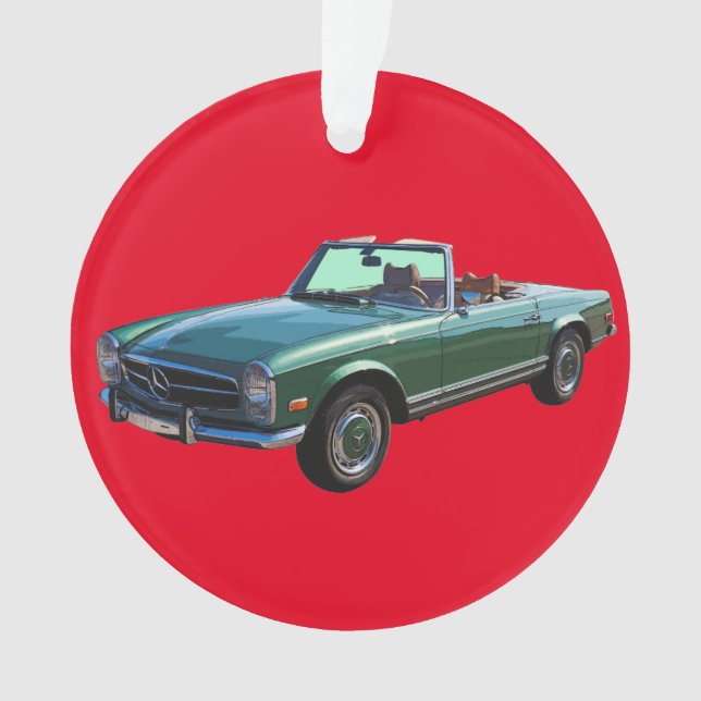 Mercedes Benz 280 SL Cabrio Ornament (Vorderseite)
