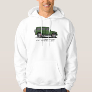 Mercedes Benz 4x4 SUV Luxusauto G Wagon Hoodie