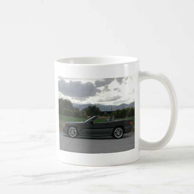 Mercedes-Benz 500 SL Roadster Kaffeetasse (Rechts)