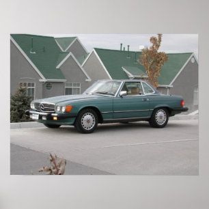 Mercedes-Benz 560 SL Poster