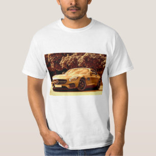 Mercedes Benz Auto Autofahrer in Shirt