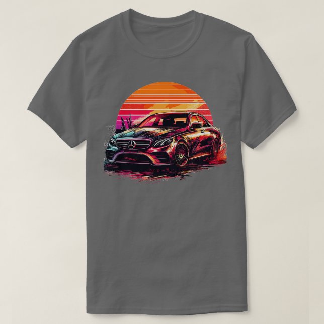 Mercedes Benz E-Klasse T-Shirt (Design vorne)