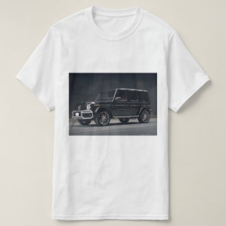 Mercedes Benz Gwagon bedruckter T - Shirt