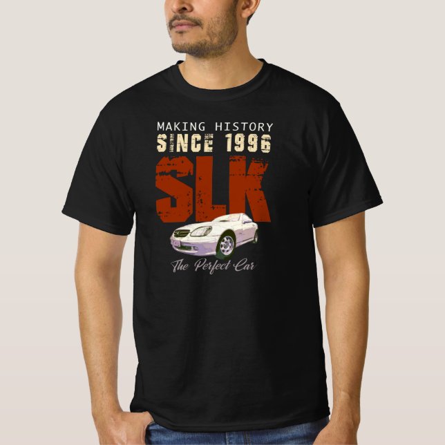 Mercedes Benz SLK R170 - Geschichte Seit 1996 T-Shirt (Vorderseite)