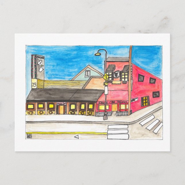 Mercedes Postkarte (Vorderseite)