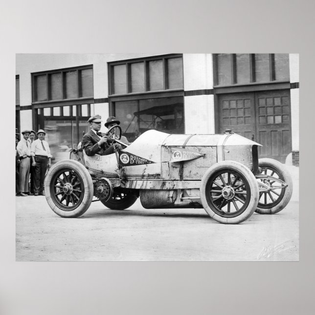 Mercedes Racer Poster (Vorne)