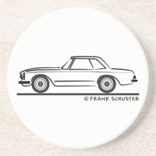 Mercedes SL Pagoda Hardtop Getränkeuntersetzer