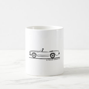 Mercedes SL Pagode Pagoda Kabrio Kaffeetasse
