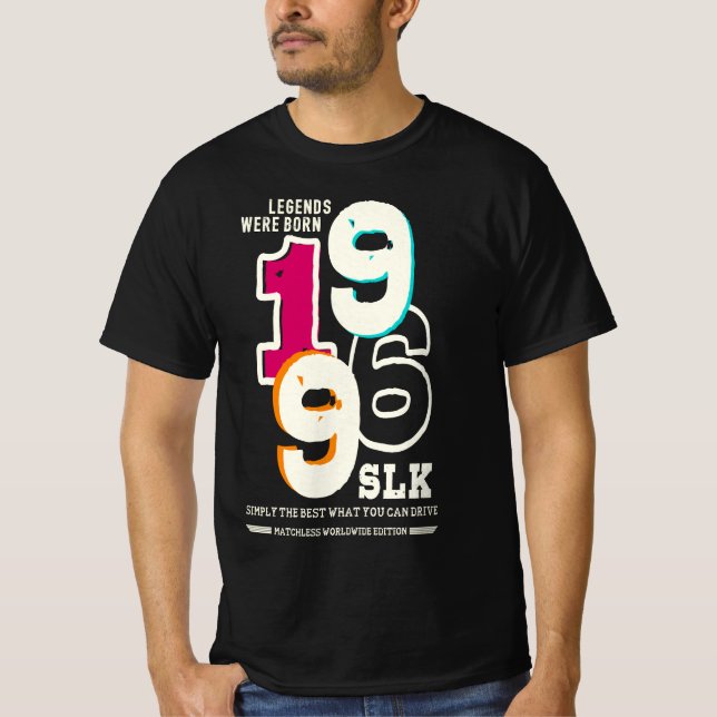 Mercedes SLK - Legends were born in 1996 T-Shirt (Vorderseite)