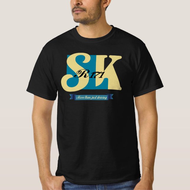 Mercedes SLK R 171 - More than just Driving T-Shirt (Vorderseite)