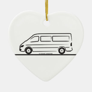 Mercedes Sprinter Keramik Ornament