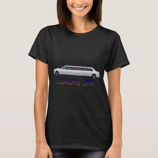 Mercedes Stretch Limousine T-Shirt (Vorderseite)
