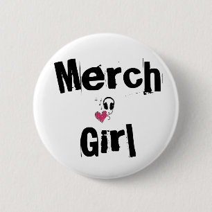 Merch Mädchen-Button Button